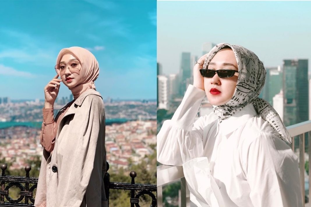 Cara Memakai Hijab Segi Empat Simple Dan Mudah Untuk Remaja