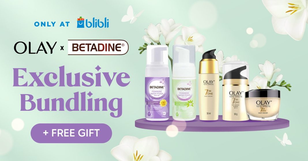 Promo Olay X Betadine Free Gift Dan Diskon Blibli Friends