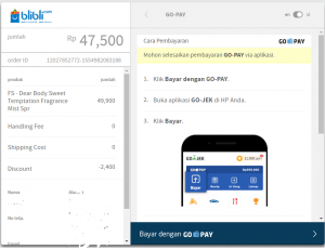 Bagaimana cara melakukan pembayaran melalui GO-PAY