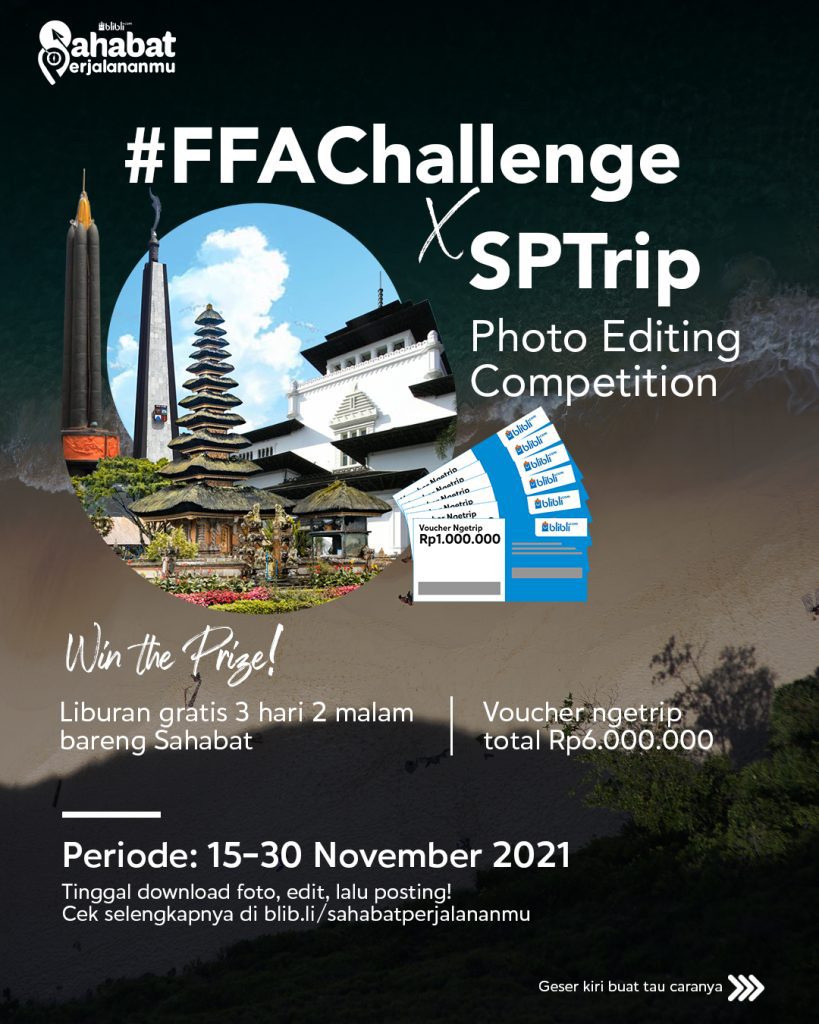 Liburan Gratis Voucher Jutaan Rupiah Jadi Hadiah #FFAChallengeXSPTrip