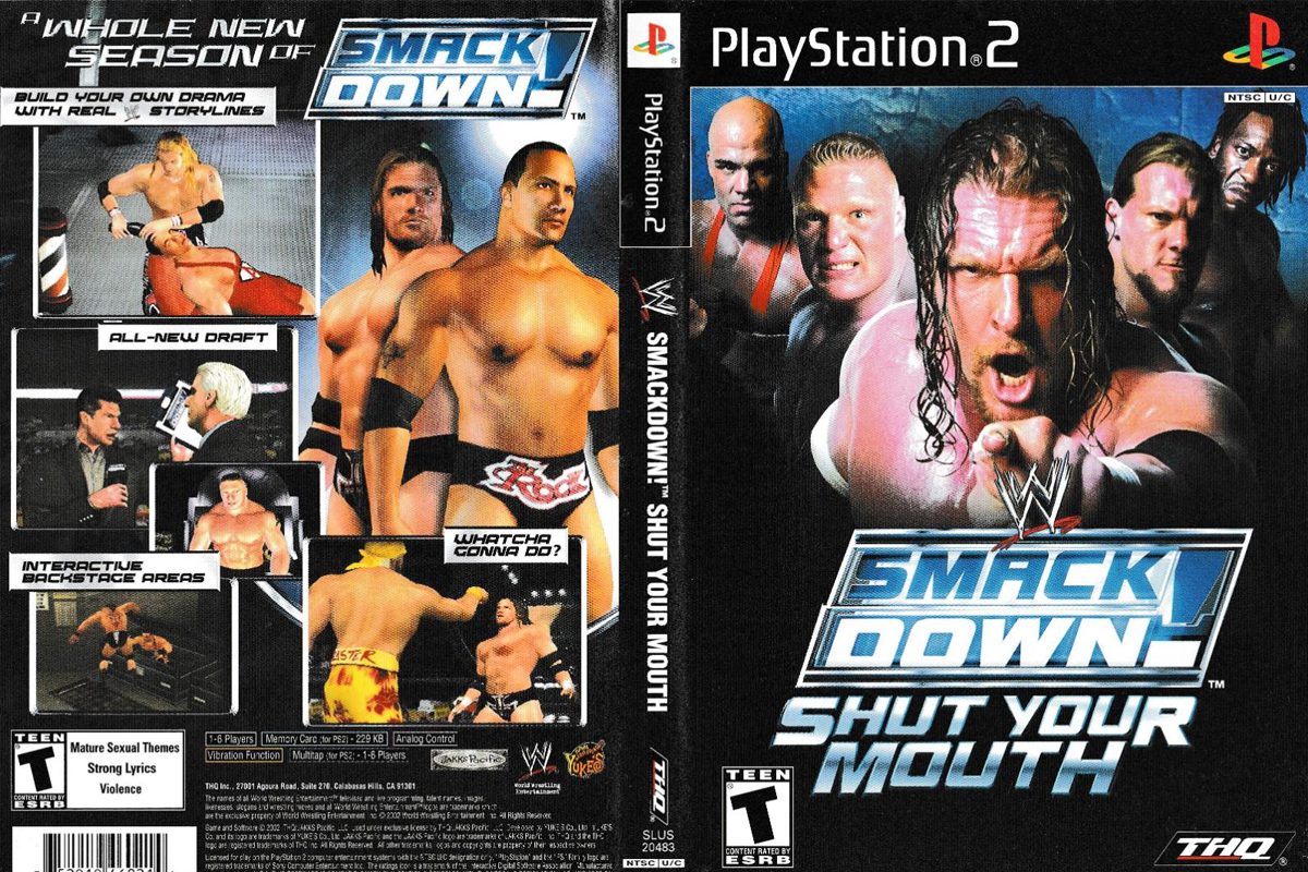 Smackdown game hot sale ps2