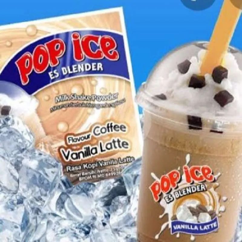 Pop Ice Coffee Vanilla Latte