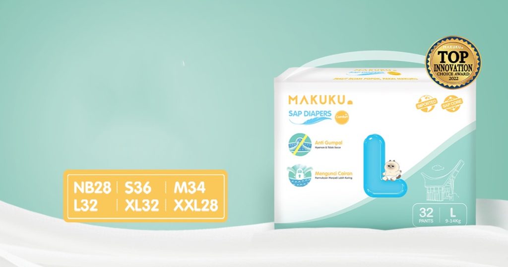 6 Jenis MAKUKU Diapers SAP Untuk Kebutuhan Si Kecil - Blibli Friends