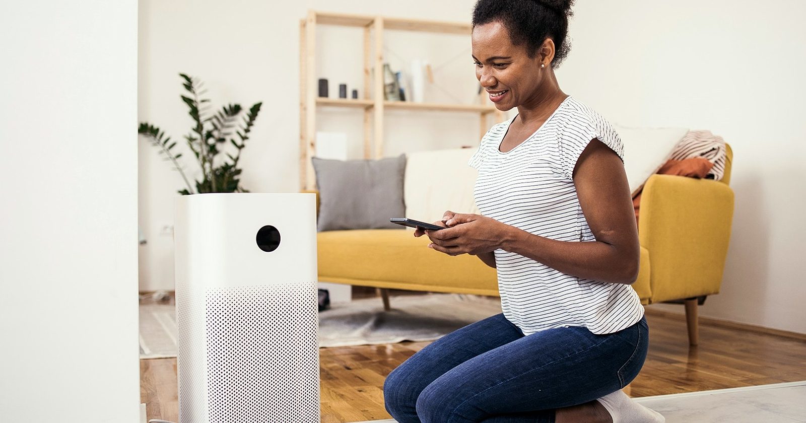 cara menggunakan air purifier xiaomi