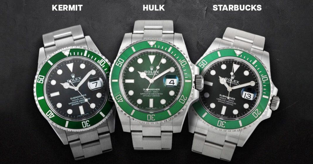 Perbandingan Rolex Hulk vs Starbucks vs Kermit Blibli Friends