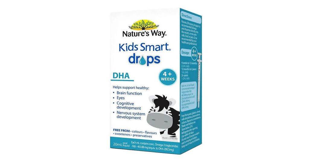 rekomendasi vitamin d untuk anak - Nature’s Way Kids Smart Drops Vitamin D3