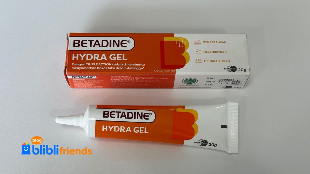 Review Betadine Hydra Gel, Mampu Sembuhkan Luka dengan Cepat?